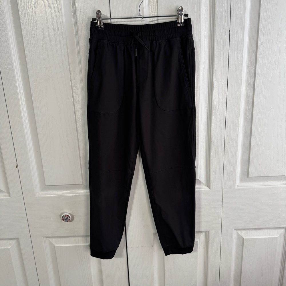 Wonder Nation black jogger sweatpants size large 10/12‎